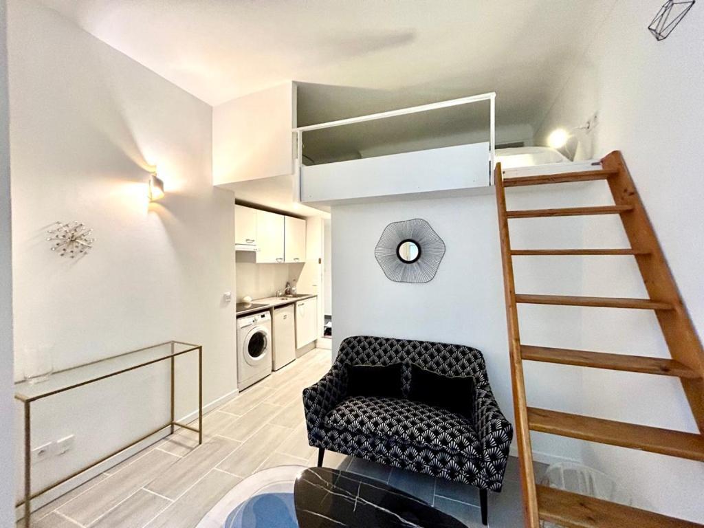 Studio At 1 Min From The Main Street Apartman Nizza Kültér fotó