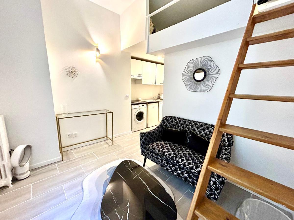 Studio At 1 Min From The Main Street Apartman Nizza Kültér fotó