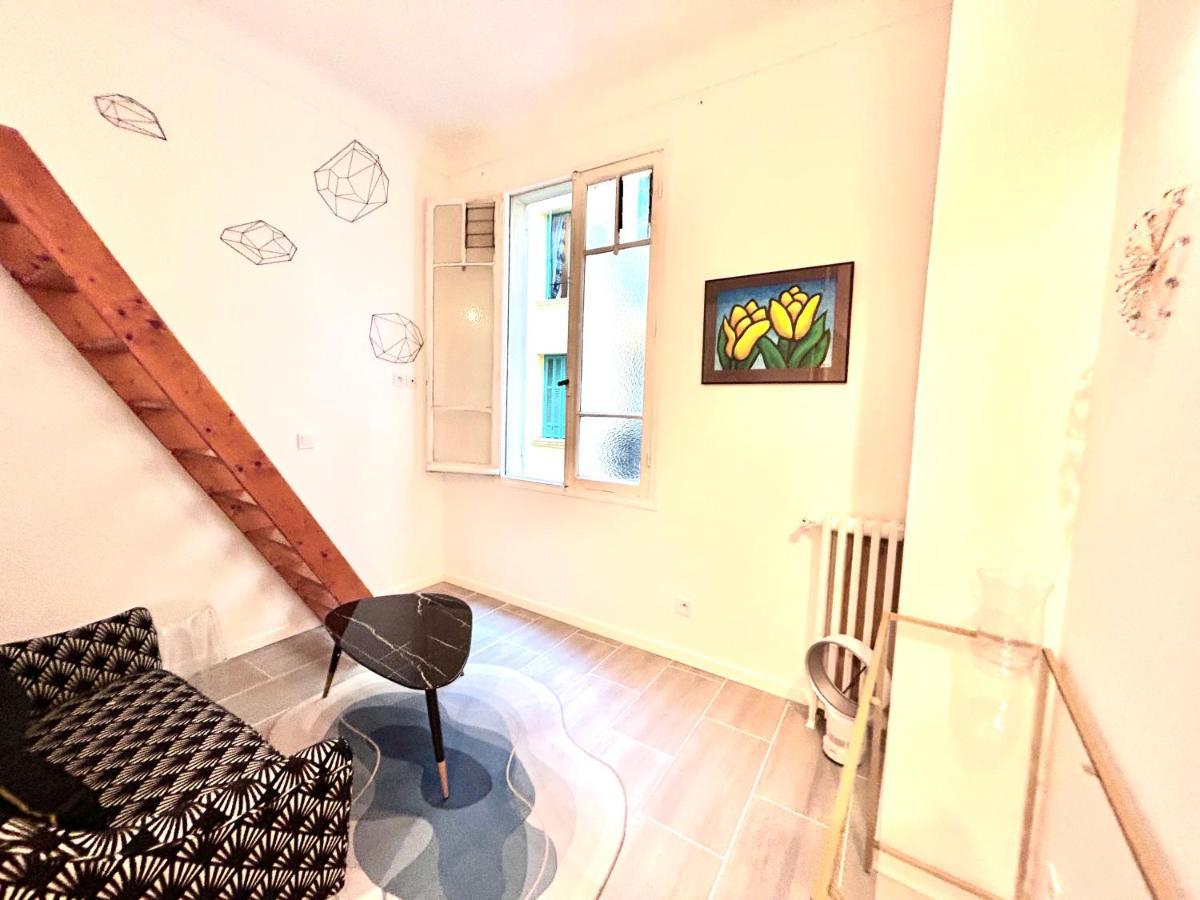 Studio At 1 Min From The Main Street Apartman Nizza Kültér fotó